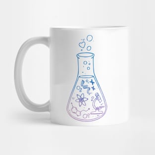 Copy of Science Glass Flask Biotech Microbiology Lab Mug